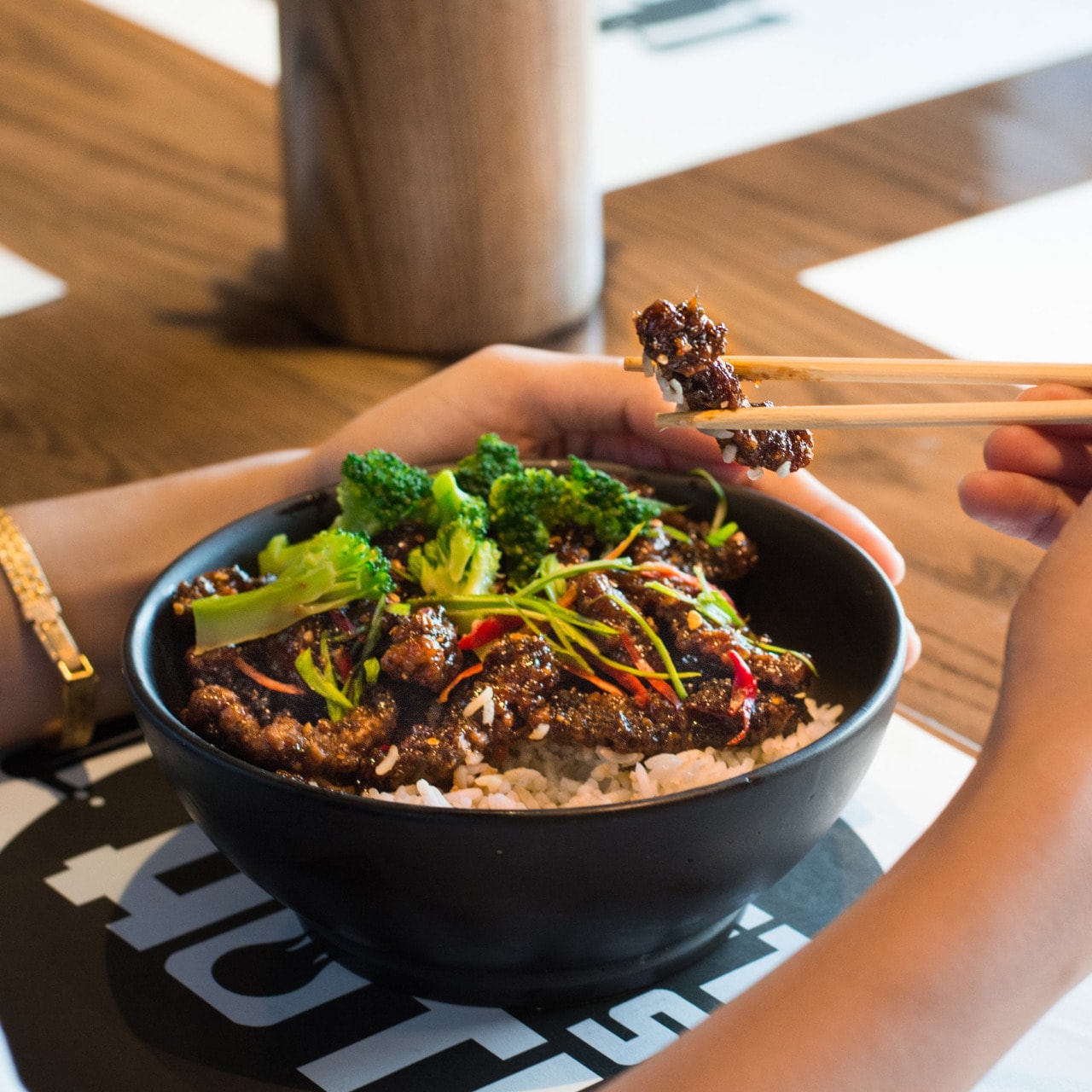 Crispy Beef with Brocolli